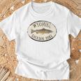 ワイオミング ジャクソン ホール トラウト 魚 フライフィッシング ビンテージ Tシャツ 高齢者への贈り物