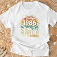 ヴィンテージカー 1986 年3月 40 歳の誕生日 1986 年のクラシックカー Tシャツ 高齢者への贈り物