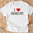 化学、化学が好き、化学の先生 化学実験技師、プレゼント、男性女性子供 I Love Chemistry Tシャツ 高齢者への贈り物