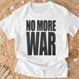 反戦 平和 イスラエル パレスチナ ウクライナ ロシア リビア シリア イエメン クルド トルコ No More War Tシャツ 高齢者への贈り物