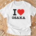 大阪大好き I Love Osaka Tシャツ 高齢者への贈り物