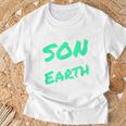 息子の男のための最高の息子の誕生日プレゼント Beston I Know On Earth Tシャツ 高齢者への贈り物