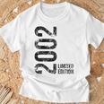 限定 24 歳の誕生日男性版女性 24 歳 2002 ギフト Tシャツ 高齢者への贈り物