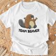面白いビーバー分隊チームビーバー Tシャツ 高齢者への贈り物