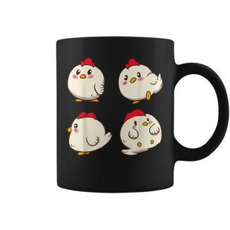 Chicken Chickens Cute Kawaii Anime Kawaii Japan コーヒーマグ - Kawaiitshirt