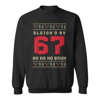 67 Santa Sleigh By Ugly Christmas Sweatshirt - Monsterry