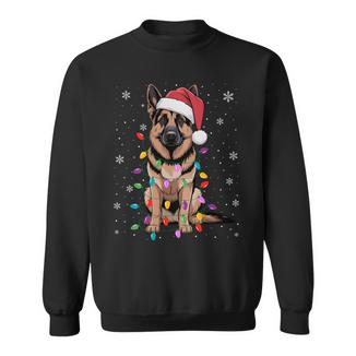 German Shepherd Christmas Ugly Sweater Xmas Pet Dog Lover Sweatshirt Unisex | Mazezy