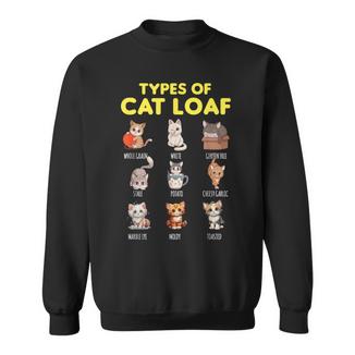 Types Of Cat Loaf Cute Kitten Kawaii Cats Cat Lover スウェットシャツ - Kawaiitshirt