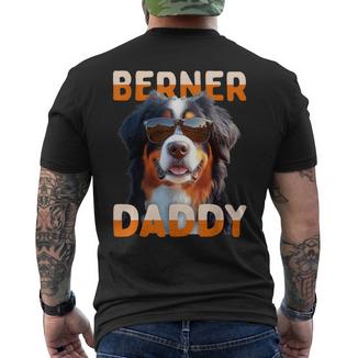 Cane Da Montagna Bernese Cani Festa Del Papà Berner Daddy T-shirt da uomo con stampa posteriore - Novitaregali