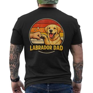 Papà Labrador Padrone – Il Migliore Amico Del Cane T-shirt da uomo con stampa posteriore - Novitaregali
