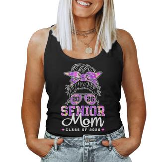 Senior Mom 2026 Mother Of Senior 2026 Class Of 2026 Mama Women Tank Top | Mazezy