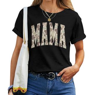 Mama Camouflage Mommy Happy Mother's Day Mom Life Women T-shirt | Mazezy