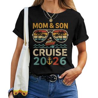 Mom And Son Cruise 2026 Tropical Adventure Women T-shirt - Thegiftio