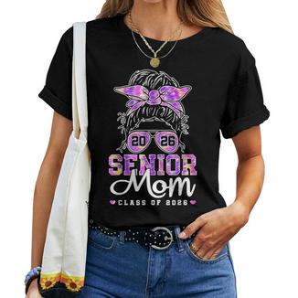 Senior Mom 2026 Mother Of Senior 2026 Class Of 2026 Mama Women T-shirt | Mazezy