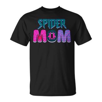 Groovy Matching Family Birthday Girl Party Spider Mom T-Shirt - Thegiftio