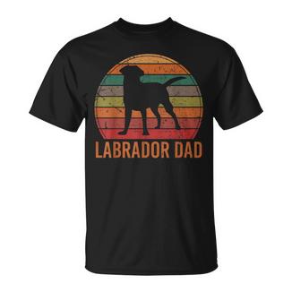 Labrador Papà Labbi Retriever Cane Razza Proprietario Maglietta - Novitaregali