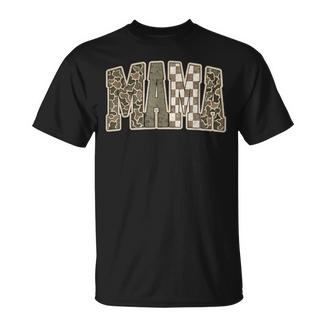 Mama Mommy Happy Mother's Day Mom Life Retro Camouflage T-Shirt - Monsterry