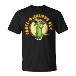 Padel-O-Saurus Rex Padel Pádel Pádel Dinosaurio Padel Camiseta unisex - Regaloses