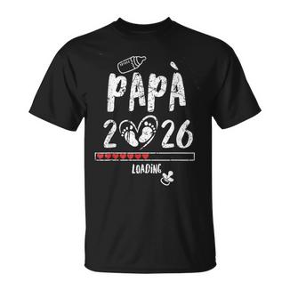 Papá 2026 Loading Anuncio Embarazo Hombre Futuro Papá Camiseta unisex - Regaloses