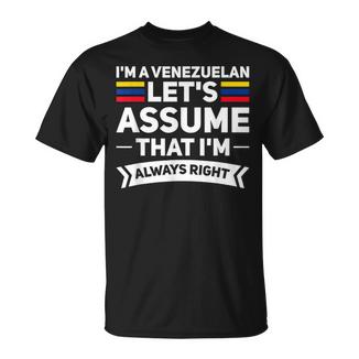 Soyenezolano Asumamos La Banderaenezolana Camiseta unisex - Regaloses