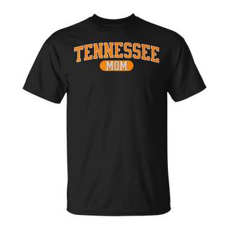 Vintage Tennessee Mom Bold Retro Varsity Lettering T-Shirt - Thegiftio