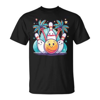 かわいいボウリングアート I キッズボウリング Tシャツ - Kawaiitshirt