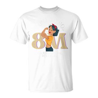 Feminismo Ni Una Menos 8M Dia Contra El Machismo Dia Cuello Camiseta unisex - Regaloses