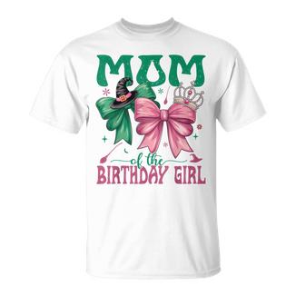 Mom Of The Birthday Girl Matching Witch Family Bday Part T-Shirt - Thegiftio