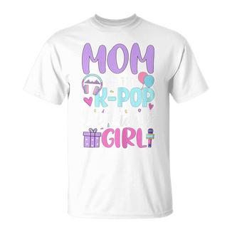 Mom Of The K Pop Birthday Girl Korean Pop Birthday Party T-Shirt - Thegiftio