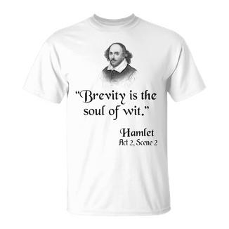 シェイクスピアの名言 Tシャツ - Kawaiitshirt